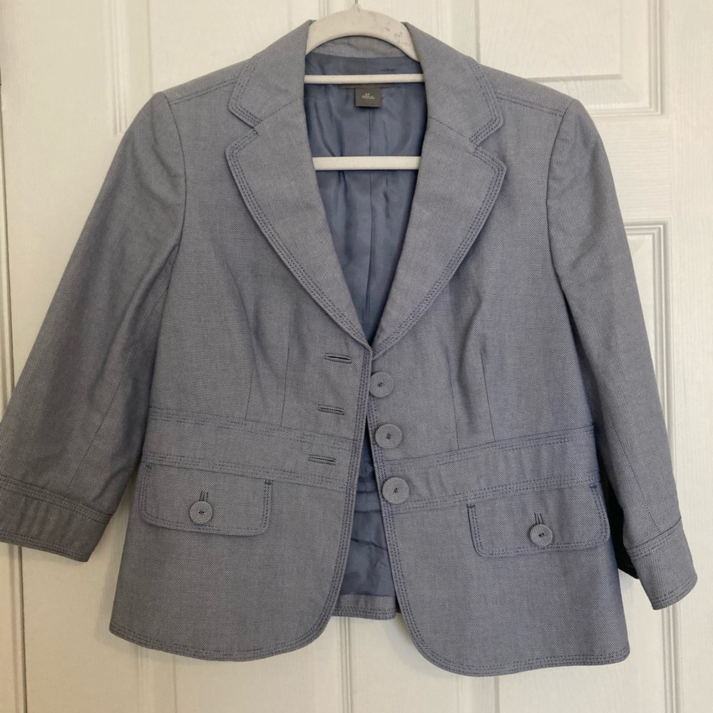 Ann Taylor Blue Blazer New Without Tags Never Worn